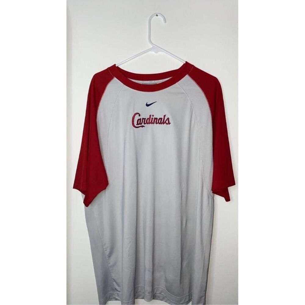 Nike‎ Dri-FIT MLB Cardinals Gym Red T-Shirt